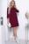 Платье "Мэйси" (бордо) П7143 Платье "Мэйси" (бордо) П7143