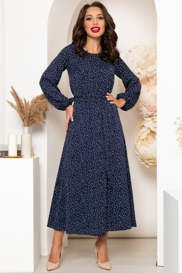 Платье "Адажио" (темно-синее) П4228