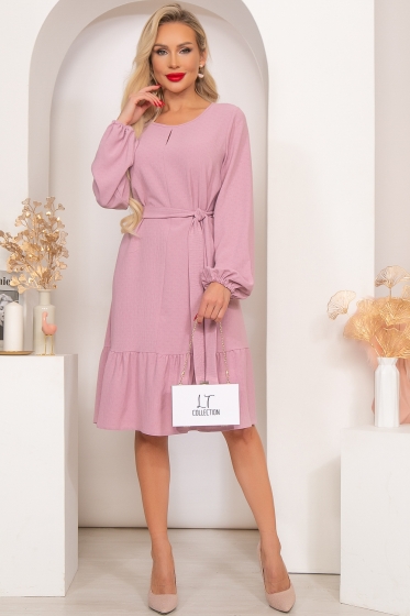 Платье "Берцелия" (пыльная роза) П4078