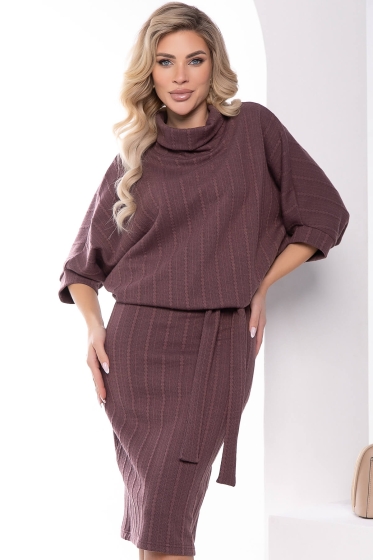 Платье "Антония" (ягодное) П7974