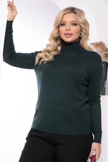 Водолазка "Зимняя история" (грин) Б7885