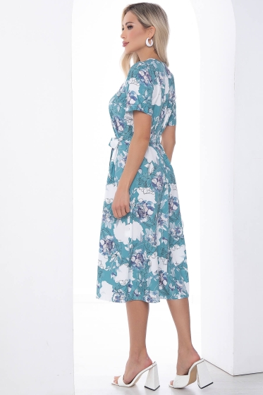 Платье Мое любимое платье бирюзовое П10069