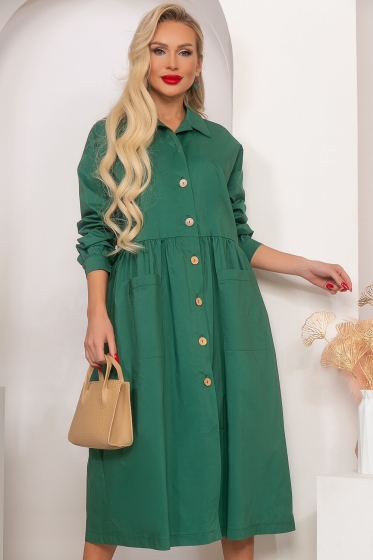 Платье "Сибилла" (изумруд) П4074