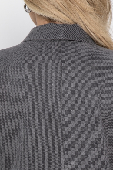 Платье "Уже выхожу!" (темно-серое) П8630