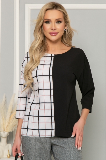 Блуза "Твой выход" (молочная) Б4384