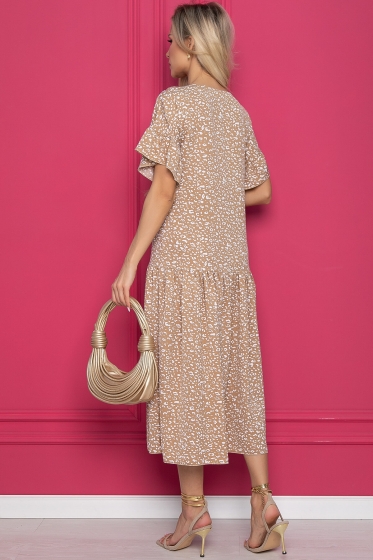 Платье Калипсо (какао) П10277