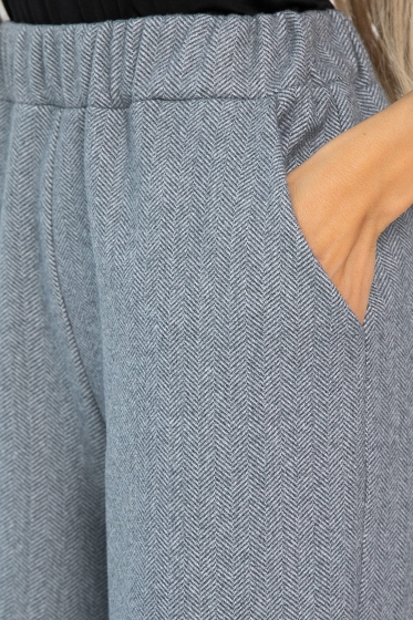 Брюки Остатки тепла (серые) Б14817-7М