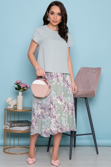 Костюм "Воздушный поцелуй" (олива) К3342