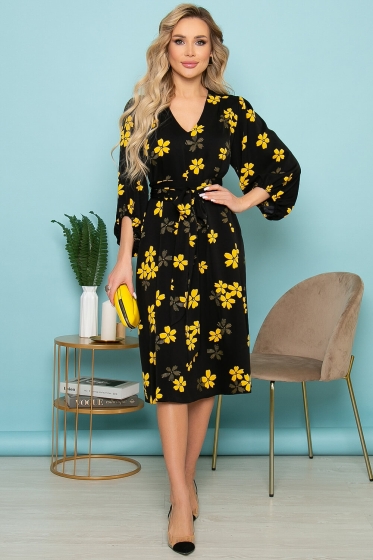 Платье "Нимфа" (блэк) П3423