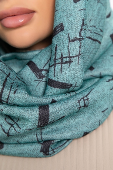 Снуд (олива/абстракция) СТ22