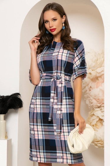 Платье "Персея" (темно-синее) П4381