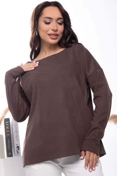 Лонгслив "Инэс" (капучино) Б7494