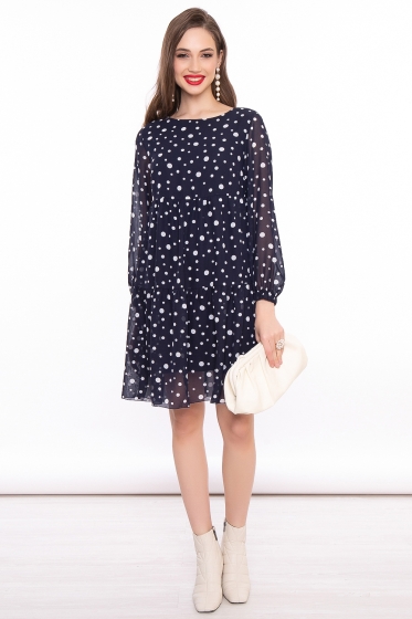 Платье "Джози" (горох) П3065