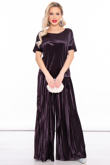 Костюм брючный "Грэмми" (фиолет) К2958