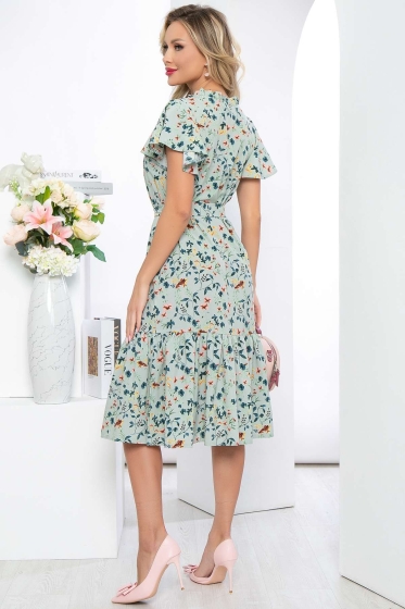 Платье "Хелен" (фисташка) П5402