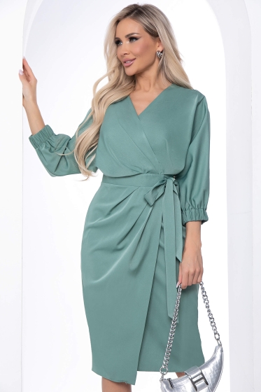 Платье "Агния" (олива) П8924