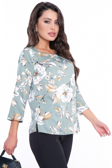 Блуза "Оливковая страсть" Б2774