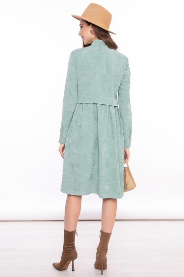Платье "Муза" (весенняя зелень) П3111