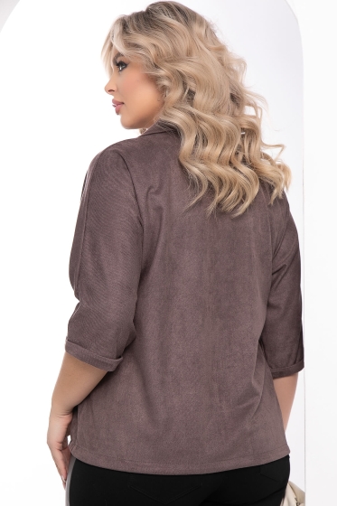 Туника "Мона Лиза" (коричневая) Б8314