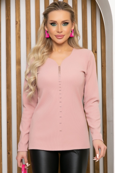 Джемпер "Прикосновение нежности" (пыльная роза) Б4747