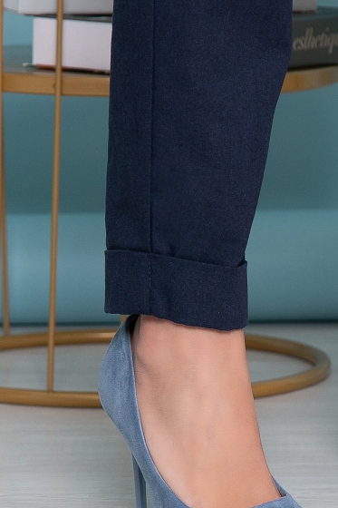 Брюки "Модный вояж" (темно-синие) Б3313