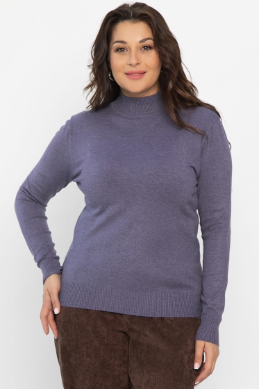 Водолазка Осенняя история (фиолетовая) Б14549-20М