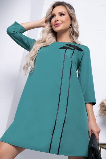 Платье "Мэйси" (грин) П7144