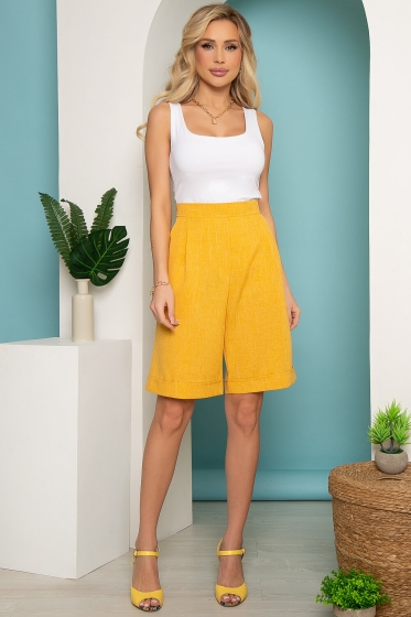 Шорты "Монако" (горчица) Ш3592