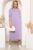 Платье "Янина" (сирень) П4079