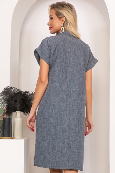 Платье "Бон Вояж" (грей) П4072