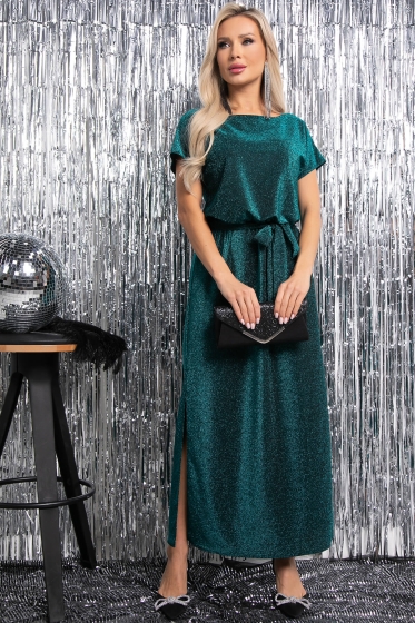 Платье "Мэри" (изумруд) П7540