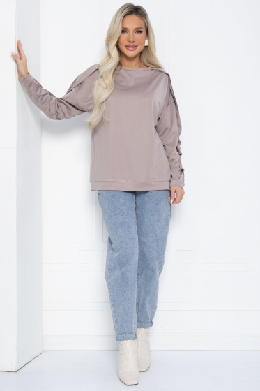 Джемпер Эвелина (пыльная роза) Б14353-5М