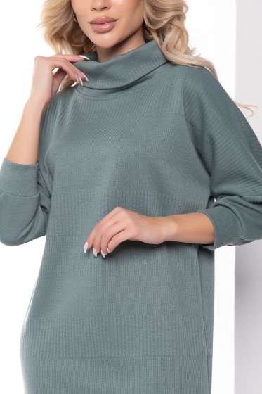 Платье "Никс" (пыльная мята) П7956