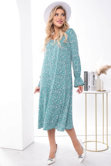 Платье "Натали" (грин) НЬЮ П7364