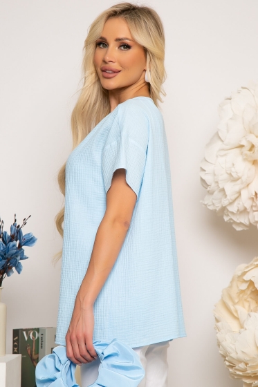 Блуза "Ферентина" (голубая) Б3854