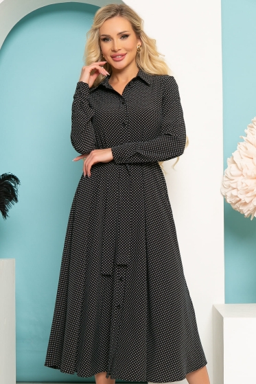 Платье "Идеалистка" (блэк) П4025