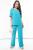 Костюм "Тренди" (бирюза) К3425