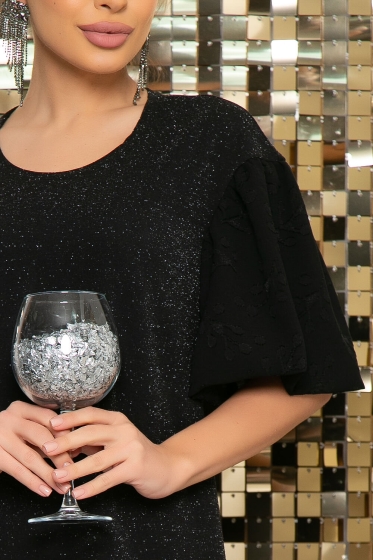 Платье "Восторг" (блэк) П4745