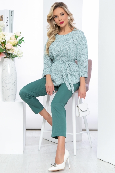 Костюм "Стильная дива" (грин) К5424