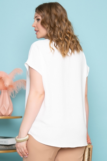 Блуза "Мечта" (вайт) Б3421