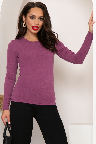Лонгслив "Лея" (ягодный) Б4382