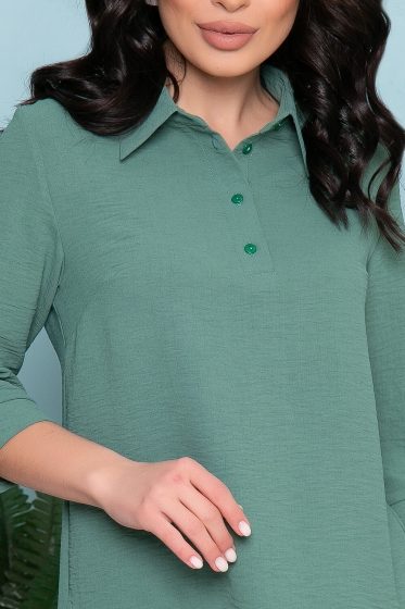 Блуза "Ирэн" (полынь) Б3396