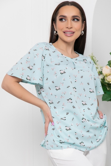 Блуза "Ралина" (мята) Б5953