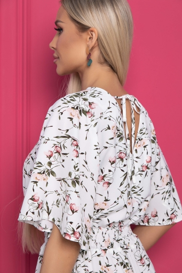 Платье "Милена" (белое) П8927