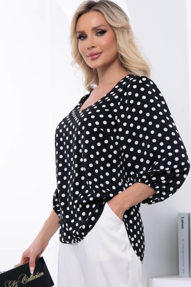 Блуза "Флоренция" (блэк) Б7050