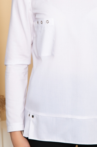 Блуза "Мия" (вайт) Б4220