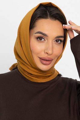 Косынка с отворотом (горчичная) КО19-23М