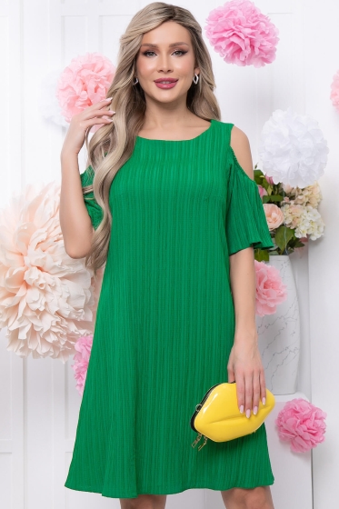 Платье "Марианна" (яркая зелень) П5812