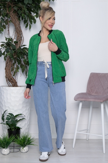 Бомбер Каприз (зеленый) Б10770