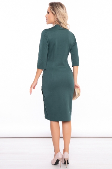 Платье "Ах, какая женщина!" (изумруд) П3046